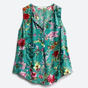 COLLECTIVE CONCEPTS Stitch Fix Wilson Tie Back Top Sz L